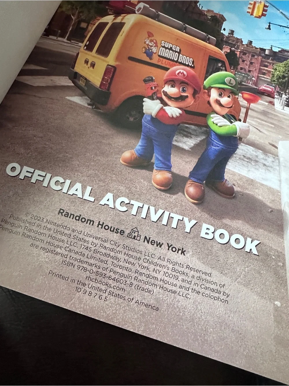 The Super Mario Bros. Movie Official Activity Book - games random house Nintendo